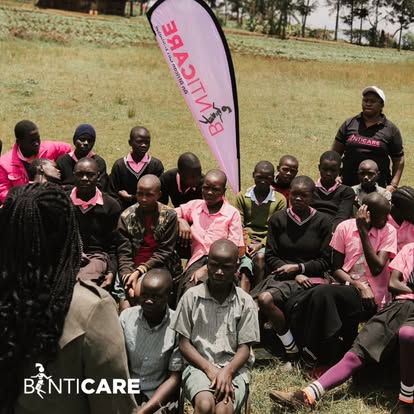 Girls in a mentorship and health education session